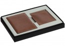 Набор Apache Billfold, коричневый (какао)
