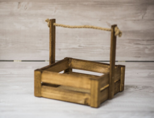 Колодец деревянный