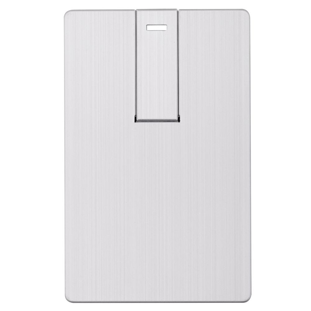 Флешка Platinum Card, 8 Гб, серебристая
