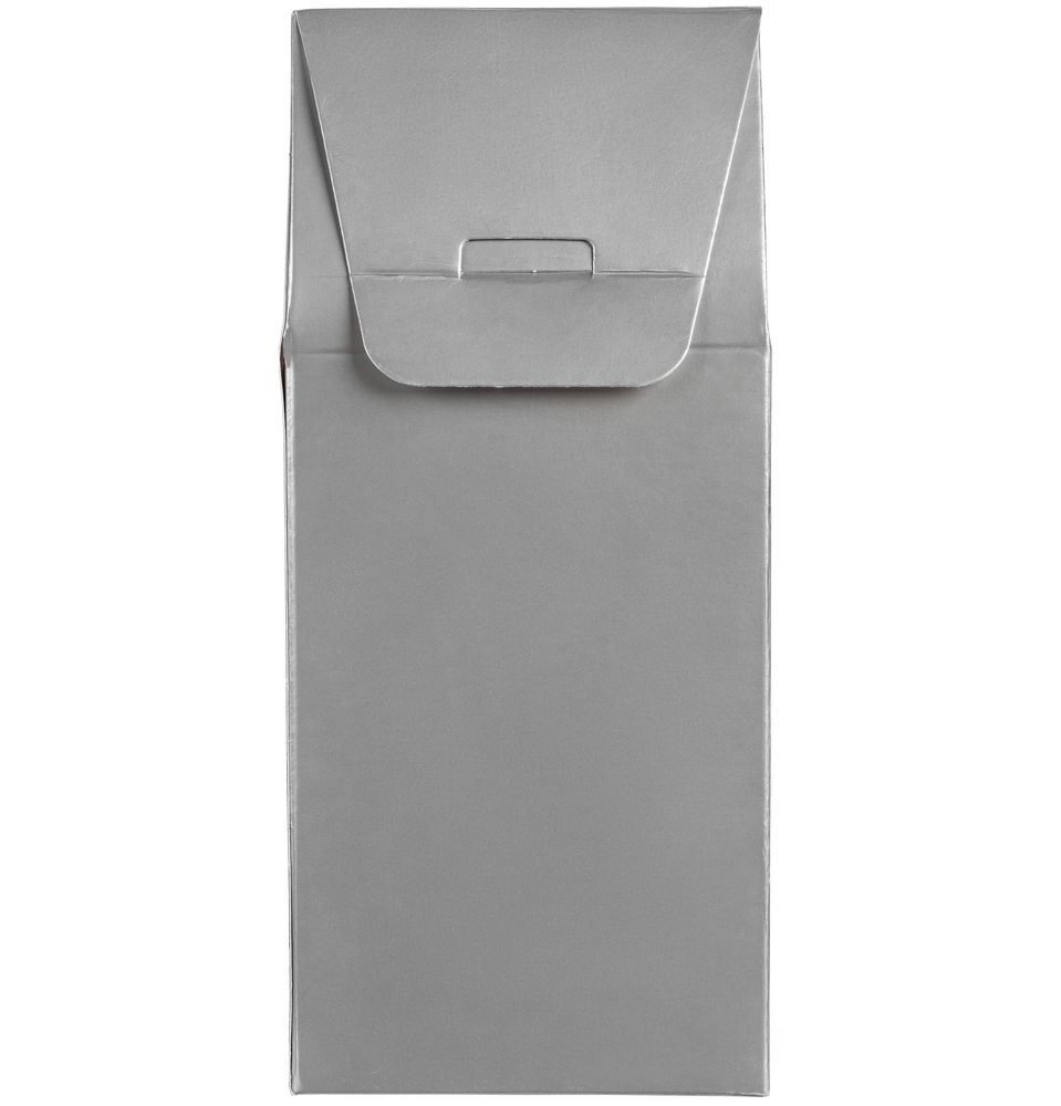 Коробка с окном English Breakfast, серебристая