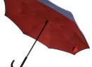 Зонт наоборот Unit Style, трость, сине-красный