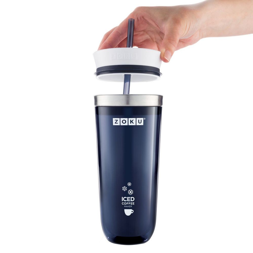 Стакан для охлаждения напитков Iced Coffee Maker, серый
