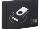 Внешний аккумулятор Twist 4000 mAh, синий