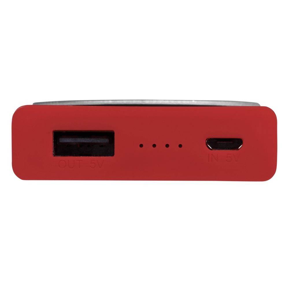 Внешний аккумулятор Twist 4000 mAh, красный