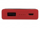Внешний аккумулятор Twist 4000 mAh, красный