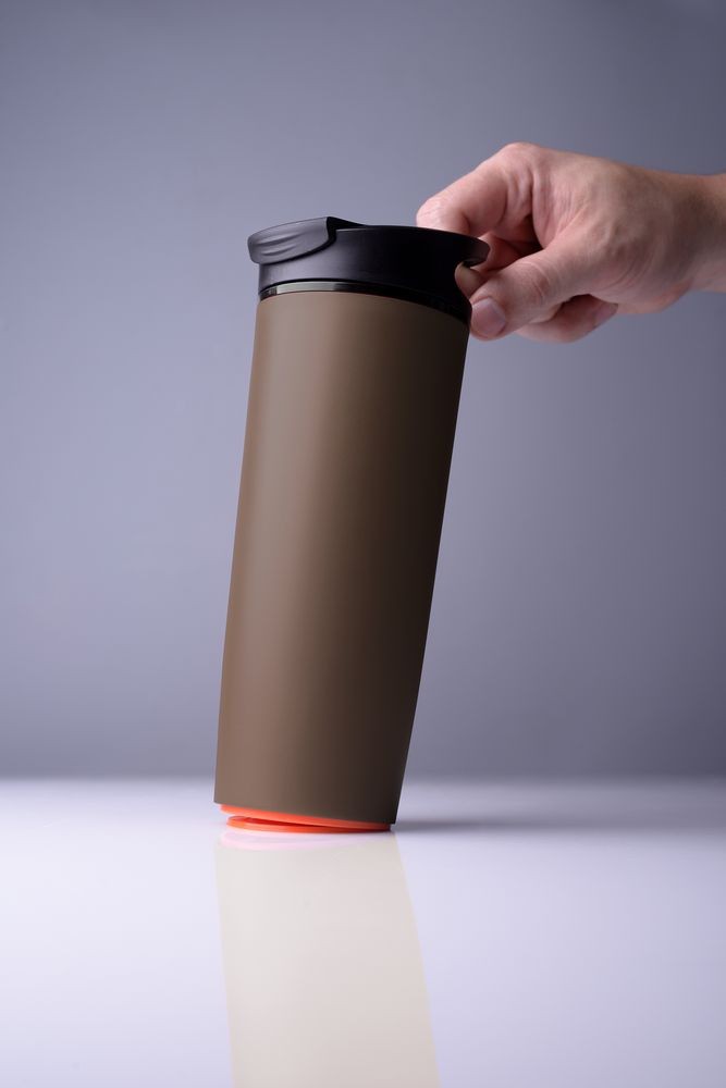 Термостакан fixMug, коричневый