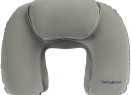 Надувная подушка Global TA с подголовником, серая