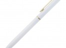 Ручка шариковая Hotel Gold, белая