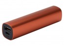 Внешний аккумулятор Easy Metal 2200 мАч, оранжевый
