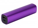 Внешний аккумулятор Easy Metal 2200 мАч, фиолетовый