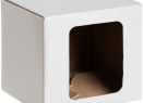 Коробка для кружки Window, белая