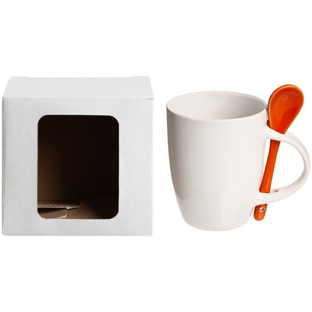 Коробка для кружки Window, белая