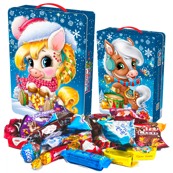 Подарок Жестебанка Оливия и Оливер 700гр