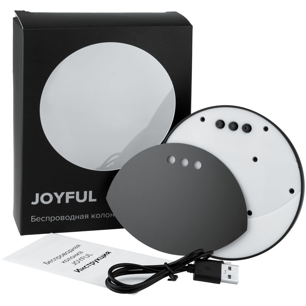 Беспроводная колонка Joyful, черная