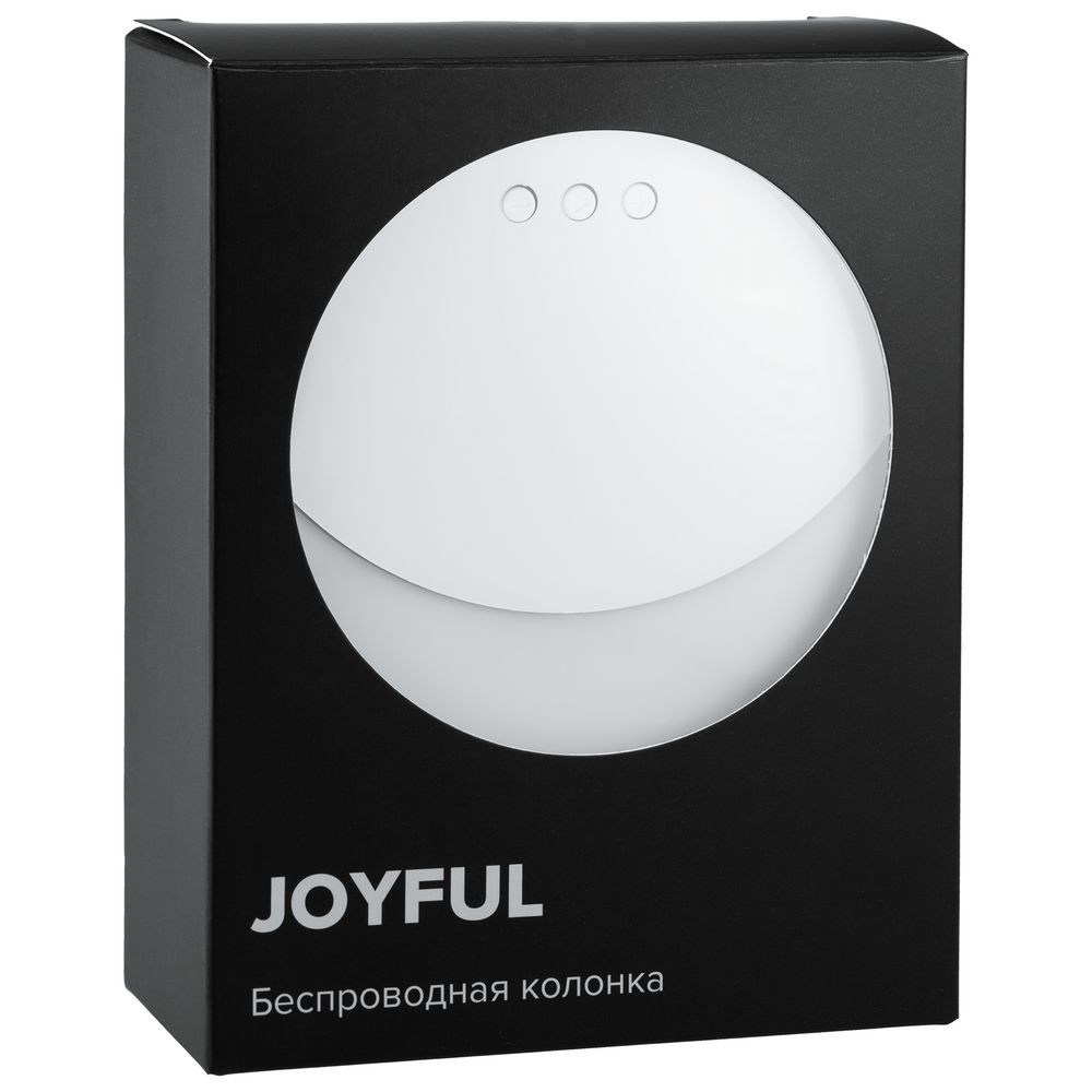Беспроводная колонка Joyful, белая