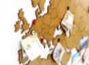 Деревянная карта мира World Map True Puzzle Large, коричневая