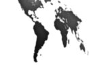 Деревянная карта мира World Map Wall Decoration Large, черная