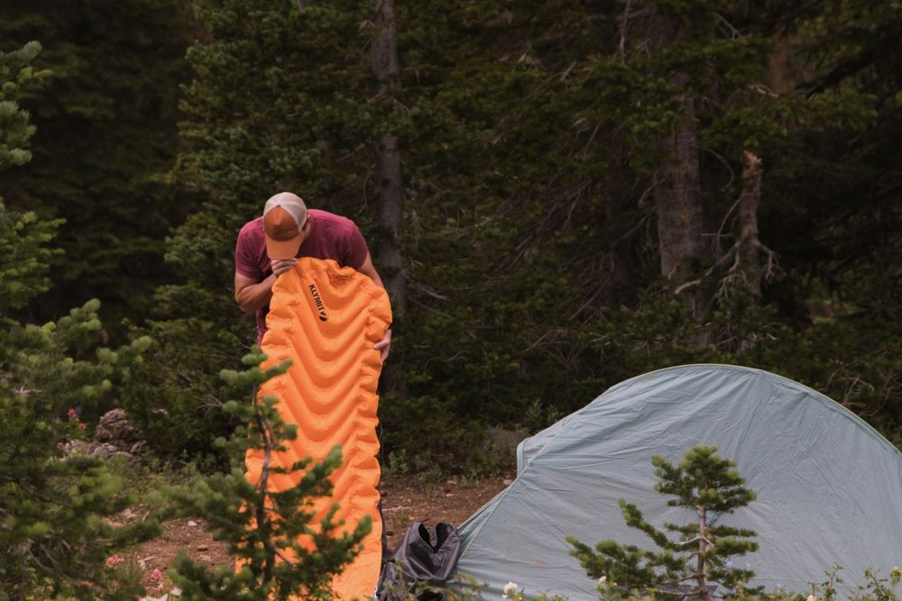 Надувной коврик Insulated Static V Lite, оранжевый