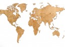 Деревянная карта мира World Map Wall Decoration Exclusive, дуб