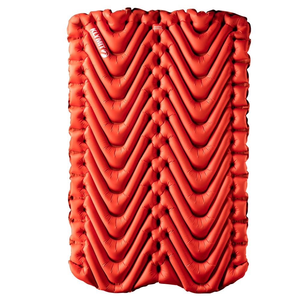 Надувной коврик Insulated Double V, оранжевый