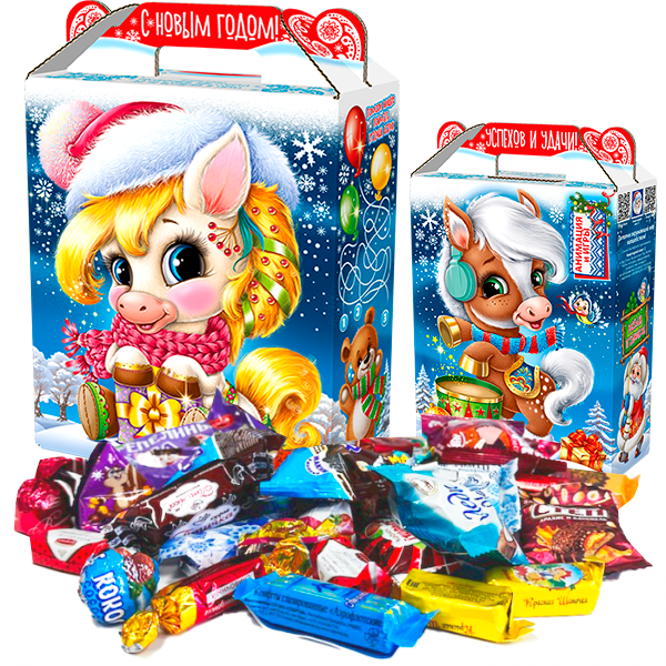 Подарок Оливия и Оливер 1000гр