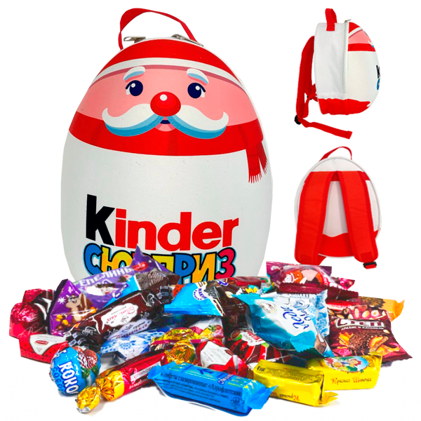 Сладкий подарок Рюкзак Киндер 1500гр