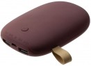 Внешний аккумулятор Pebble 7800 мАч, винный