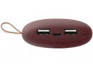 Внешний аккумулятор Pebble 7800 мАч, винный