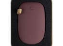 Внешний аккумулятор Pebble 7800 мАч, винный