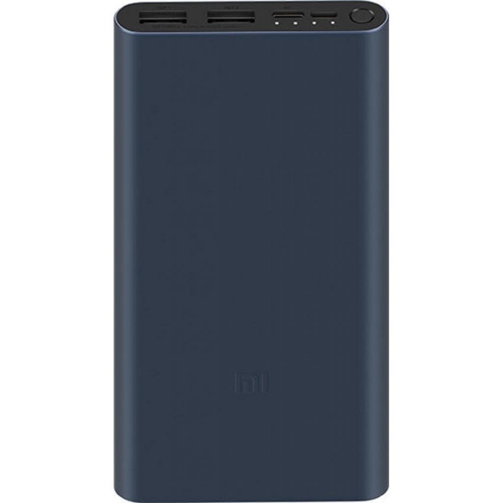 Внешний аккумулятор Mi Power Bank 3, 10000 мАч, сине-черный