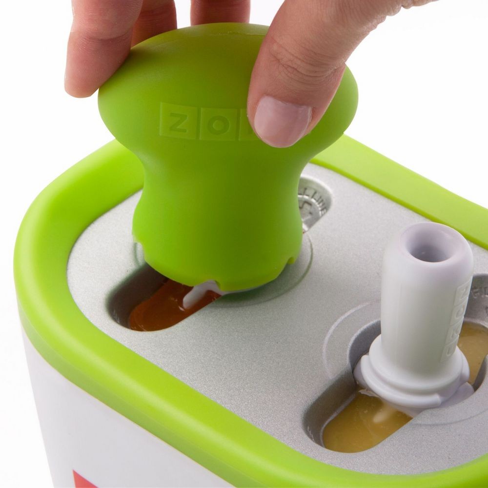 Набор для приготовления мороженого Duo Quick Pop Maker, зеленый