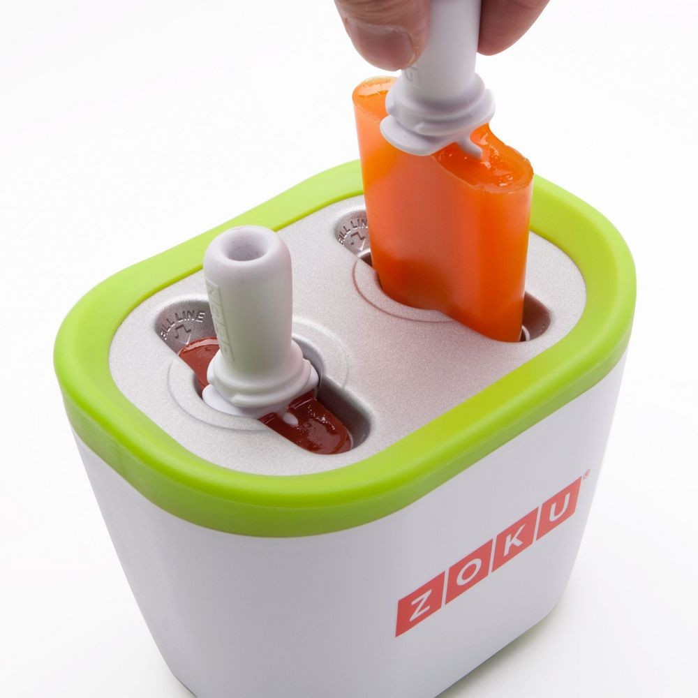 Набор для приготовления мороженого Duo Quick Pop Maker, зеленый
